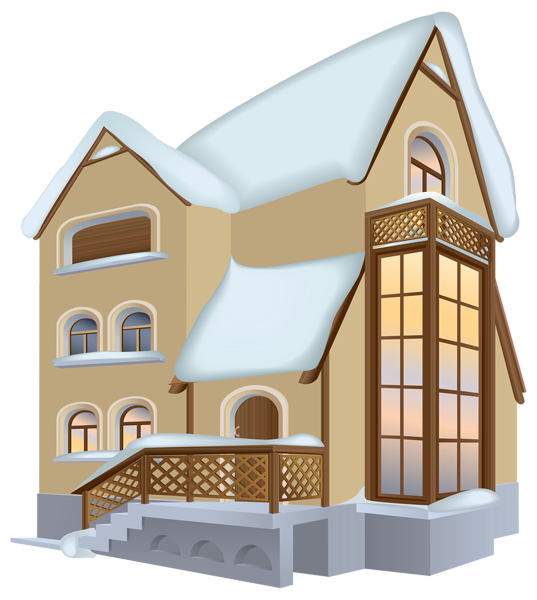 winter house clipart - photo #7