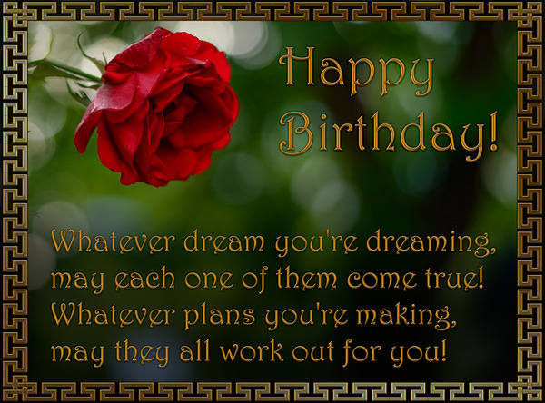 This jpeg image - Greeting Happy Birthday Card, is available for free download