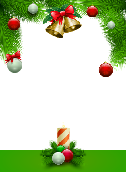 This png image - Christmas Transparent Green PNG Photo Frame, is available for free download