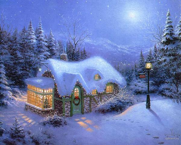 This jpeg image - Christmas-house, is available for free download