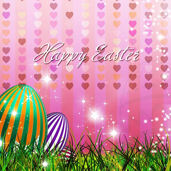 This jpeg image - Happy Easter Egg Wallpaper (7), is available for free download