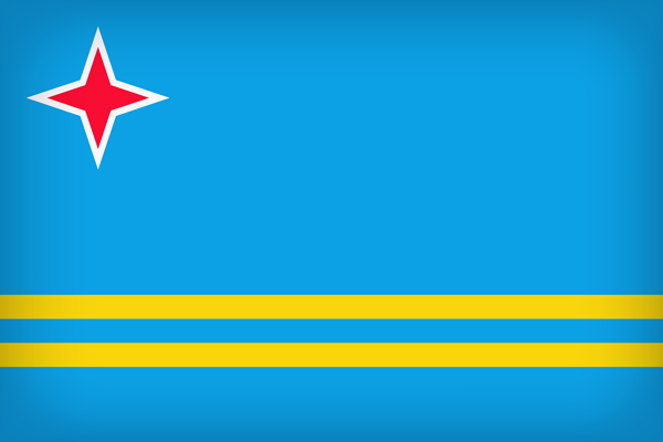 This png image - Aruba Large Flag, is available for free download