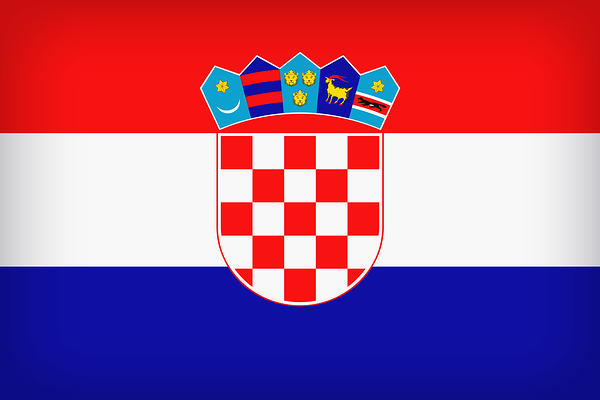 This png image - Croatia Large Flag, is available for free download