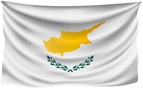 This png image - Cyprus Wrinkled Flag, is available for free download