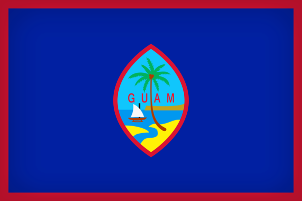 This png image - Guam Large Flag, is available for free download