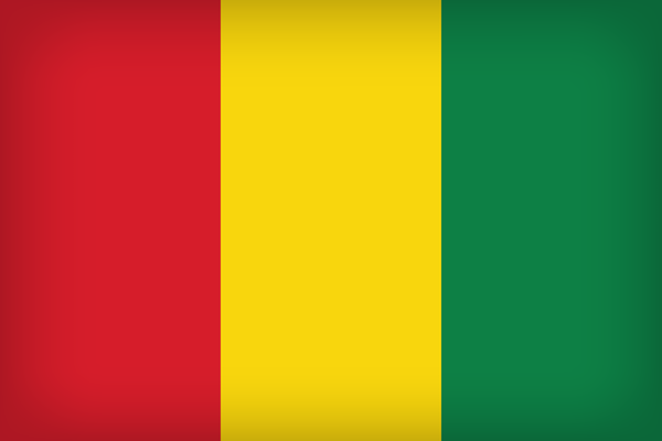 This png image - Guinea Large Flag, is available for free download