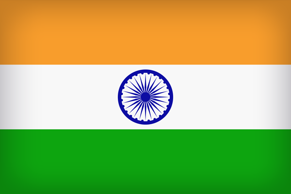 This png image - India Large Flag, is available for free download