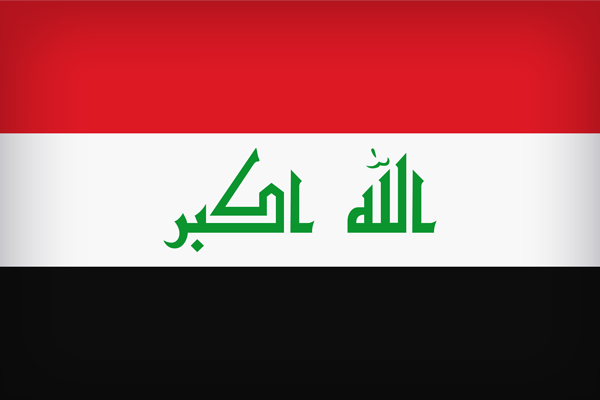 This png image - Iraq Large Flag, is available for free download