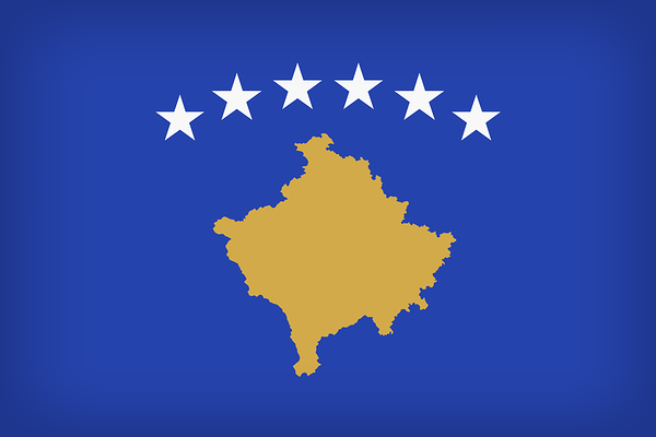 This png image - Kosovo Large Flag, is available for free download