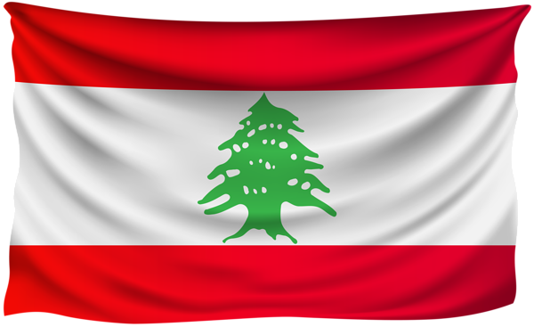 This png image - Lebanon Wrinkled Flag, is available for free download