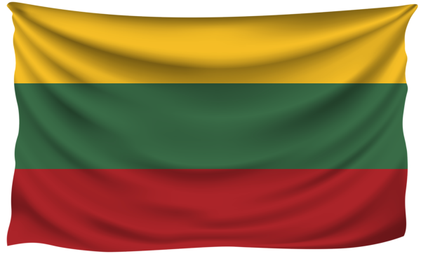 This png image - Lithuania Wrinkled Flag, is available for free download
