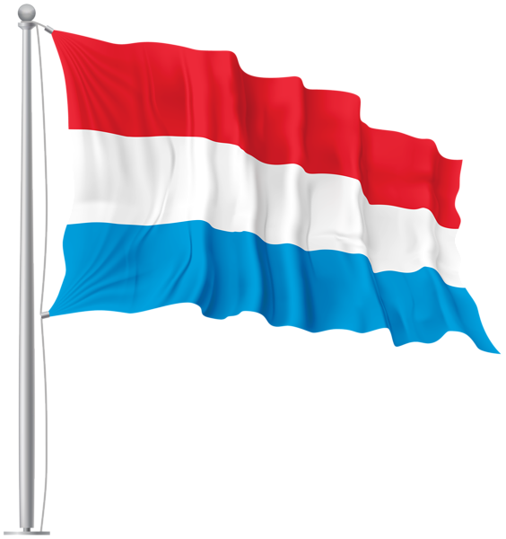 This png image - Luxembourg Waving Flag PNG Image, is available for free download