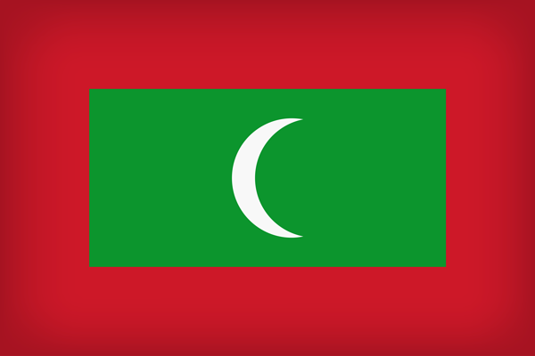 This png image - Maldives Large Flag, is available for free download