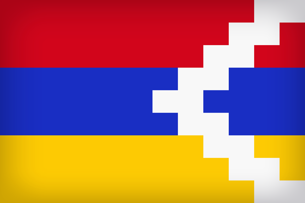 This png image - Nagorno-Karabakh Republic Large Flag, is available for free download
