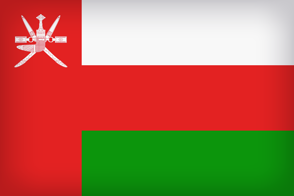 This png image - Oman Large Flag, is available for free download