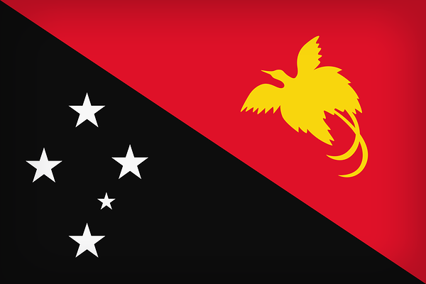 This png image - Papua New Guinea Large Flag, is available for free download