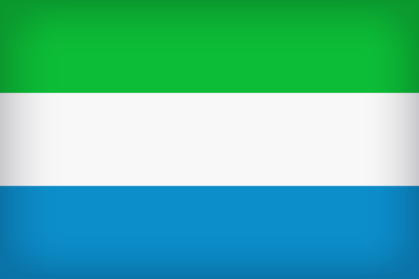 This png image - Sierra Leone Large Flag, is available for free download