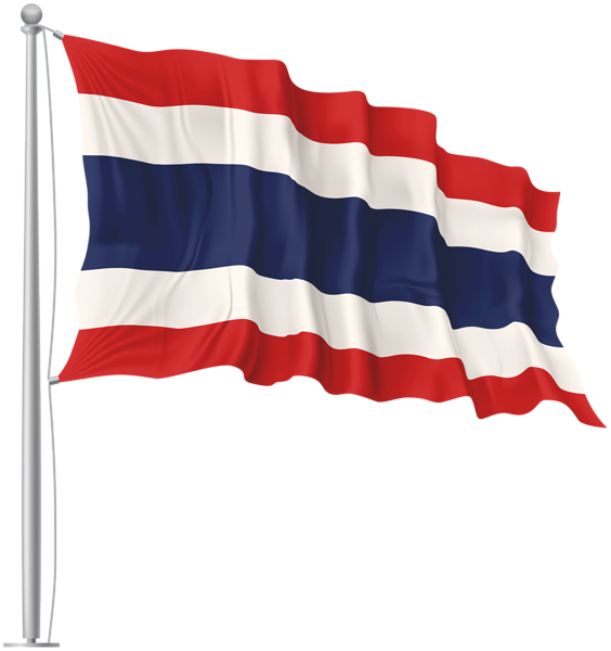 This png image - Thailand Waving Flag PNG Image, is available for free download