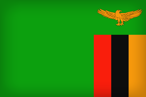 This png image - Zambia Large Flag, is available for free download