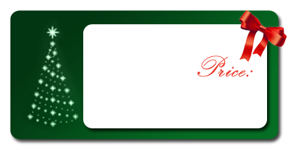 This png image - Christmas bow frame green, is available for free download