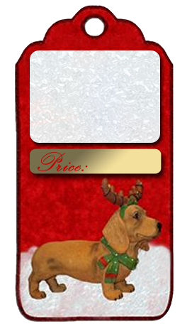 This png image - Christmas dog frame red, is available for free download