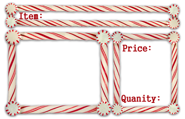 This png image - candycane-frame-W, is available for free download