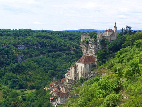This jpeg image - Rocamadour Castle France Wallpaper, is available for free download