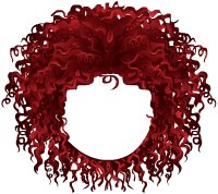 This jpeg image - Animal Reserve Crumpled Hair Red, is available for free download