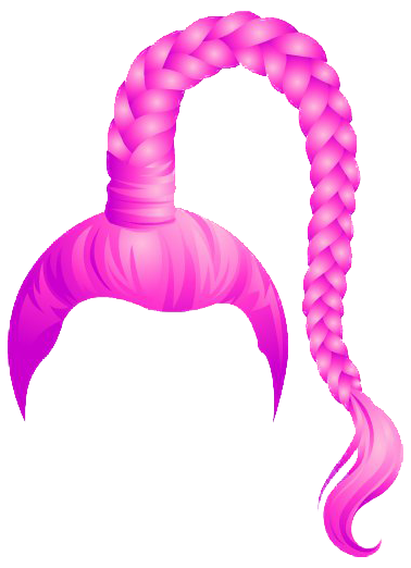 This png image - Space Diva Hair Pink, is available for free download