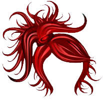This png image - Underwater Ashen Hair Red, is available for free download
