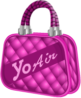 This png image - YoAir Quilted Bag Purple, is available for free download