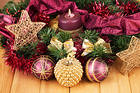 Christmas Deco Background Picture