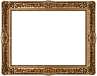 Classic Bronze Pictures Transparent PNG Frame