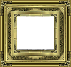 Gold Transparent Frame