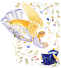 Angel with Baby PNG Picture