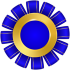 Blue Badge Rosette PNG Clipar