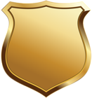Gold Badge Template Clip Art Image