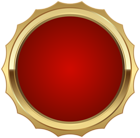 Seal Badge Red Clipart Image