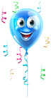 Balloon with Face PNG Clipart Picture