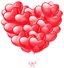 Transparent Heart Balloons PNG Image | Gallery Yopriceville - High