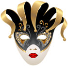 Venetian Carnival Mask PNG Clip Art Image