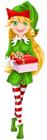 Christmas Elf Transparent PNG Clip Art Image | Gallery Yopriceville - High-Quality Images and