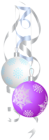 Christmas Ornament Purple PNG Transparent Clipart