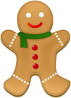 Gingerbread Cookie Christmas PNG Clipart