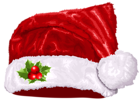 Large Transparent Christmas Santa Hat PNG Clipart