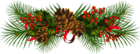 Transparent Christmas Pine Cones PNG Clipart