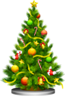 Transparent Christmas Tree Clipart