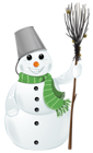 Transparent Snowman Clipart
