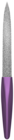 Purple Nail File PNG Transparent Clipart