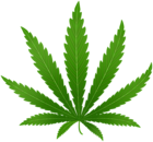 Cannabis Hemp Leaf PNG Clipart